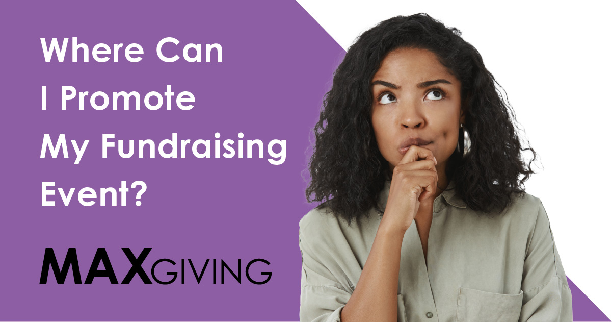 Where Can I Promote My Fundraising Event?