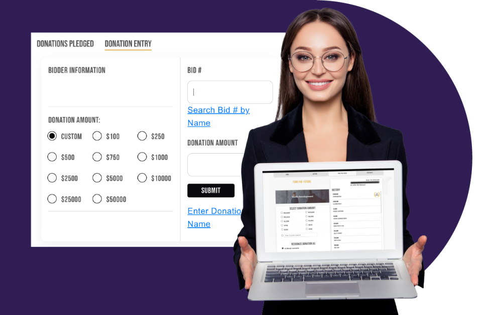 MaxGiving hybrid fundraising event platform